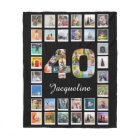 40th Birthday Family Photo Collage 47 Photographs