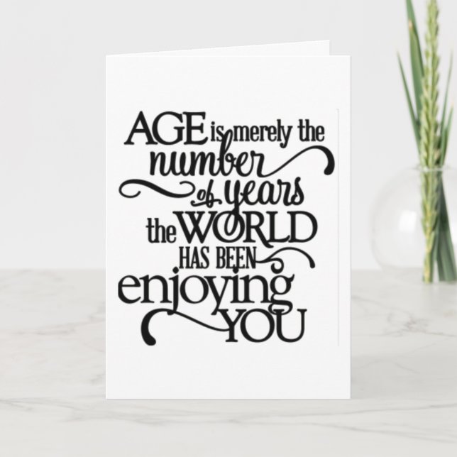 **40TH** BIRTHDAY FOR A VERY *SPECIAL PERSON* CARD (Front)