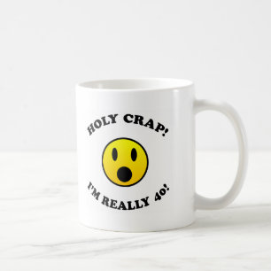 40th Birthday Gag Gifts Coffee Mug