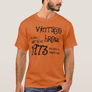 40th Birthday Gift 1973 Vintage Brew T-Shirt