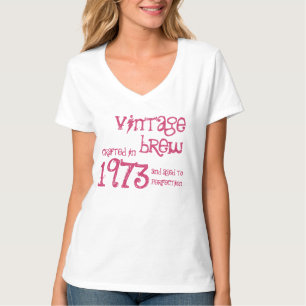 40th Birthday Gift 1973 Vintage Brew T-Shirt
