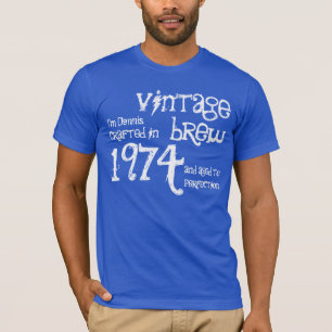 40th Birthday Gift 1974 Vintage Brew V08 T-Shirt