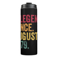 40Th Birthday Gift August 1979 Funny Men Womens 40