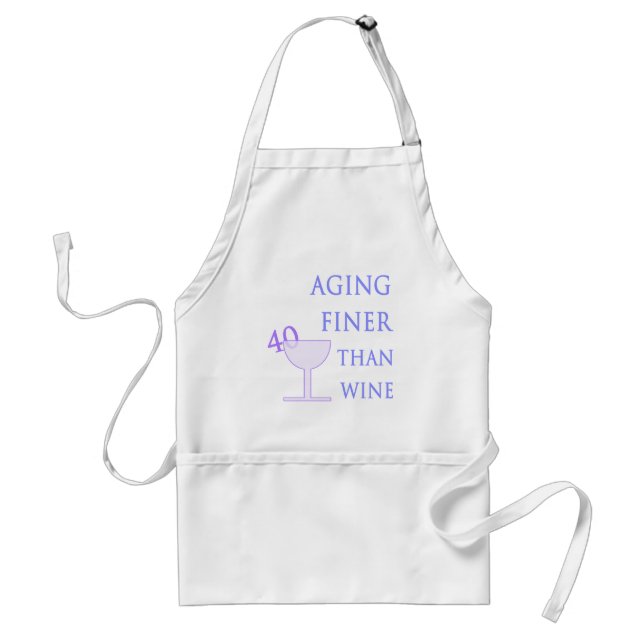 40th Birthday Gift Idea Standard Apron (Front)