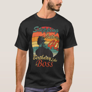 40Th Birthday Gift Vintage July 1981 Men Women 40 T-Shirt