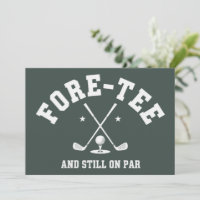 40th Birthday Golf 40th Birthday Gift Golfing 