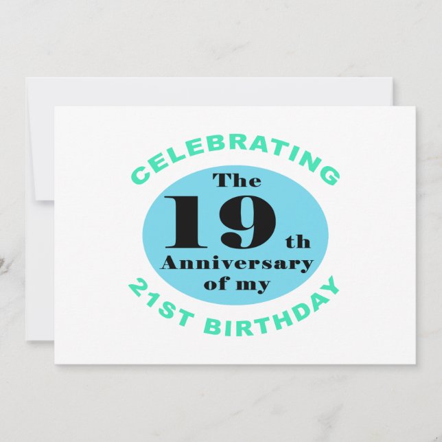 40th Birthday Humour Card (Front)