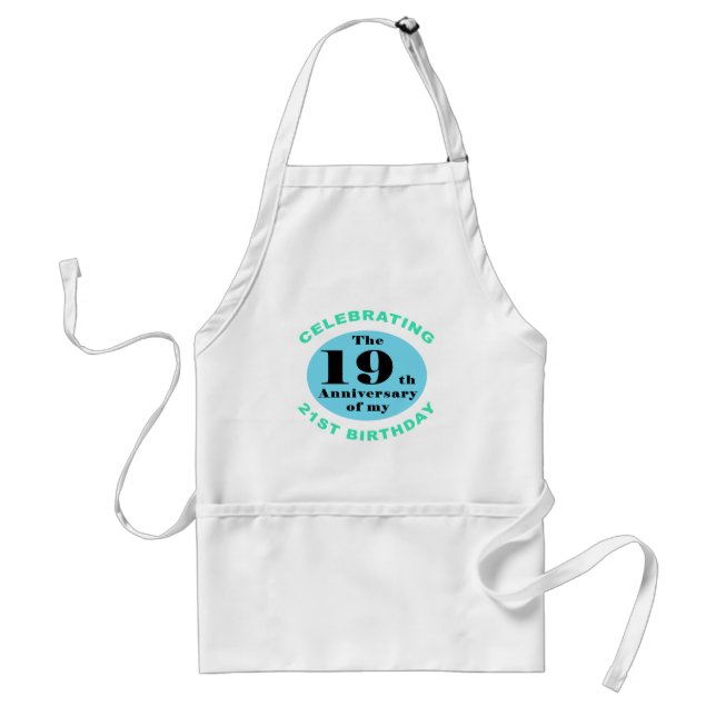 40th Birthday Humour Standard Apron (Front)