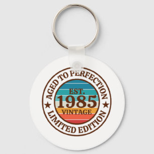 40th Birthday Key Ring