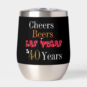 40th Birthday Las Vegas Cheers and Beers Party