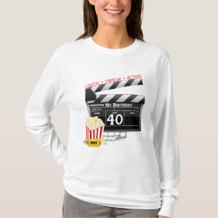 40th Birthday Movie Birthday Party T-Shirt