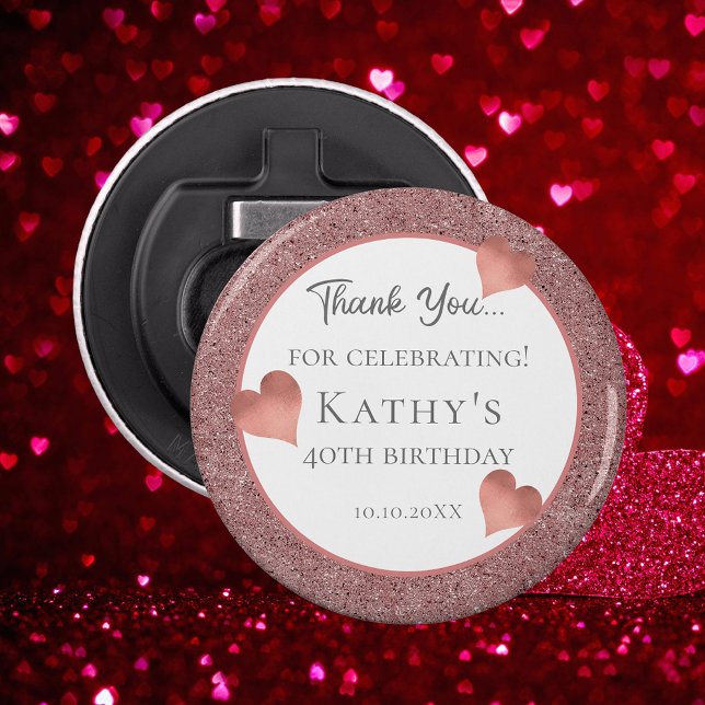 40th Birthday Party Gift Deep Champaign Bottle Opener (40th Birthday Party Gift Deep Champaign Bottle Opener
)