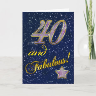 40th Birthday party Invitation