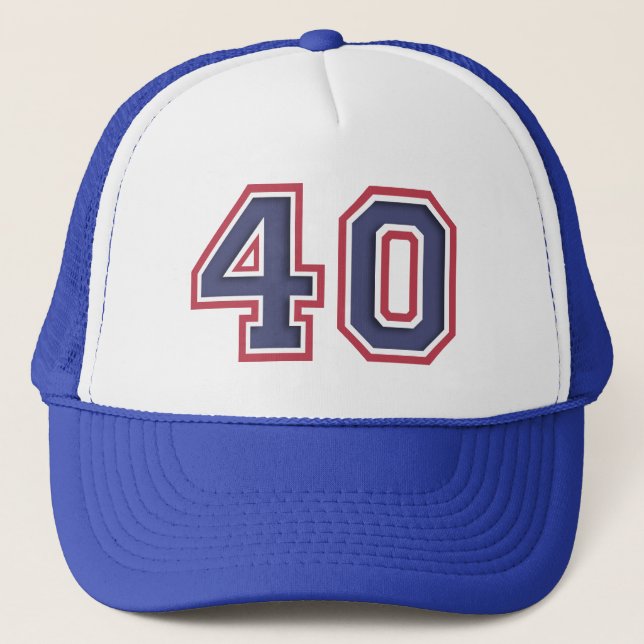 40th Birthday Party Trucker Hat (Front)