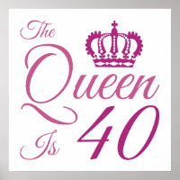 40th Birthday Queen