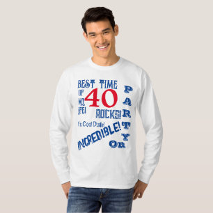 40th Birthday  T-Shirt