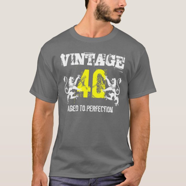 40th Birthday T-Shirt (Front)