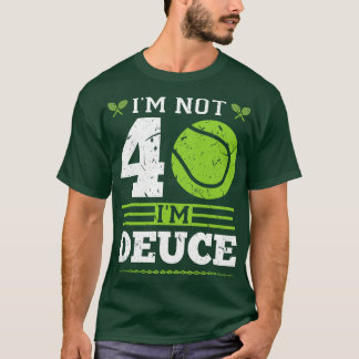 40th Birthday Tennis T-Shirt