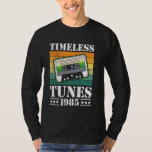 40th Birthday TIMELESS TUNES 1985 Goldies 40 Years T-Shirt<br><div class="desc">40th Birthday TIMELESS TUNES 1985 Goldies 40 Years</div>