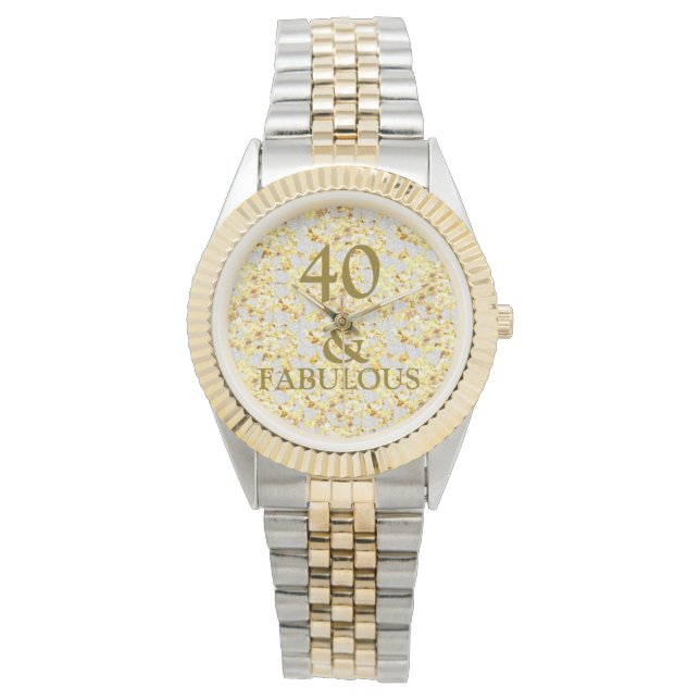 40th  Birthday  Watch (Front)
