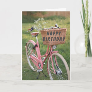 **40th BIRTHDAY** WISHES & A PRETTY COOL BIKE Card