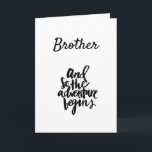 **40th MEANS IN THE 40 ZONE** BROTHER'S BIRTHDAY Card<br><div class="desc">YOU HAVE A BROTHER THAT IS TURNING ***40*** AND YOU WISH TO GIVE HIM A "COOL UNIQUE CARD" TO LET HIM KNOW WITH SOME "HUMOR" HOW MUCH YOU WISH HIM A "40 ZONE" BIRTHDAY!!!! WITH LOVE :)</div>