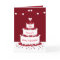40th Ruby Wedding Anniversary cake card