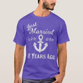 40th Wedding Anniversary Cruise  40 Years of T-Shirt