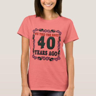 40th Wedding Anniversary Gifts T-Shirt