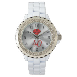 40th Wedding Anniversary Watch for Her