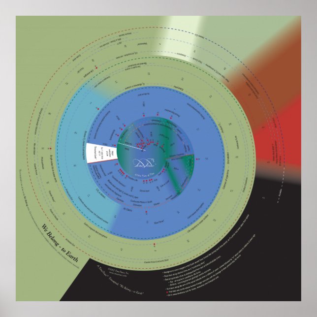 40x40 We Belong to Earth Poster (Front)