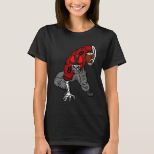 40Yards American Football Skeleton  Idea for Sport T-Shirt