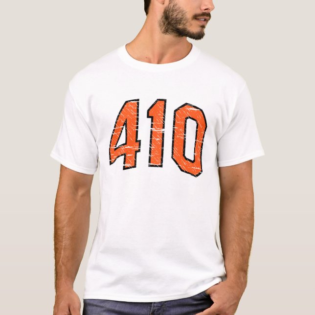 410 (Area Code) T-shirt (Front)