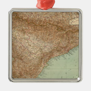 4142 Spain, Portugal, Eastern Metal Tree Decoration