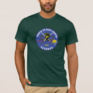 41 armour genius battalion 13 Mechbrig veteran T-Shirt