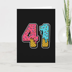 41 Ice Cream Drip Meme Forty One Four Gen Alpha Sl Card