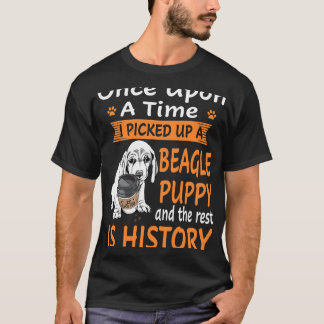 41 One Upon A Time  Beagle Puppy T-Shirt
