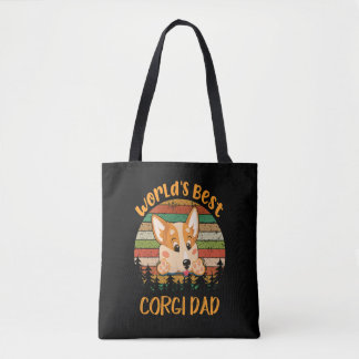 41 World's Best Corgi Dad Tote Bag