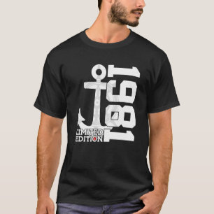 41 Year Capacity 1981 Sailor 41st Birthday T-Shirt