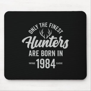 41 Year Old Deer Hunter Hunting 1984 41st Birthday Mouse Pad