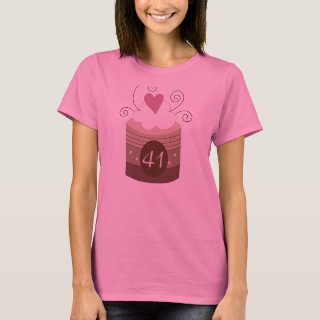 41st Birthday Gift Ideas For Her T-Shirt (Front)