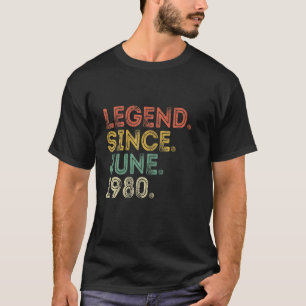 41St Birthday Gifts 41 Years Old Legend Since July T-Shirt
