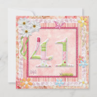 41st birthday party scrapbooking style