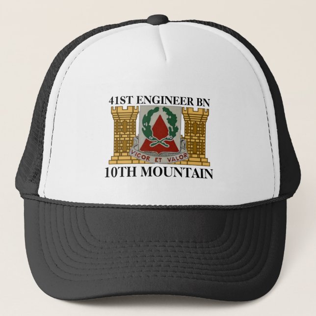 41ST ENGINEER BATTALION 10TH MOUNTAIN HAT (Front)