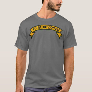 41st Scout Dog Platoon wo Txt T-Shirt