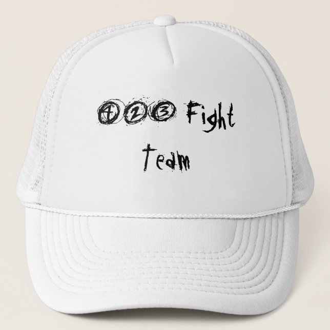 423 Fight Team Trucker Hat (Front)
