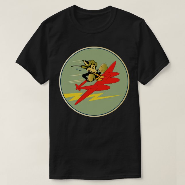 428th Fighter SQ 474th Fighter Group 9th AF wo Txt T-Shirt (Design Front)