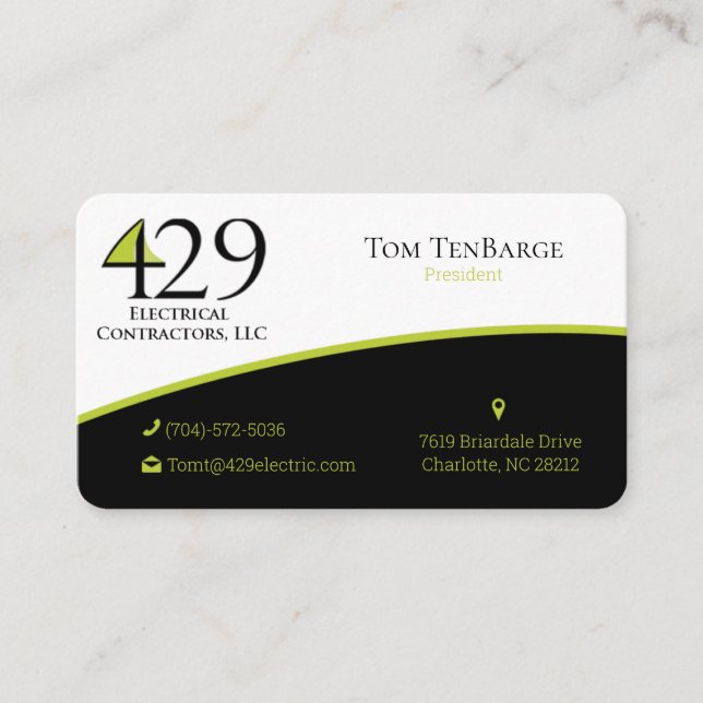 429 Business Card Bible Verse (Front)
