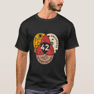 42 Answer To Life Universe and Everything Science T-Shirt