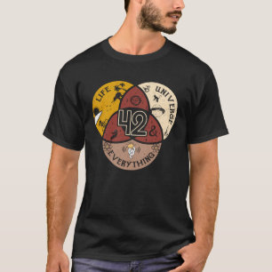 42 Is The Answer To Life Universe And Everything T-Shirt